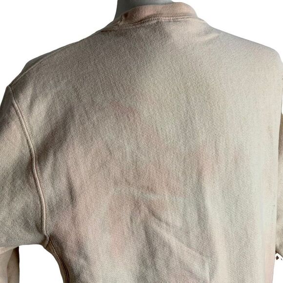 Vintage Champion Reverse Weave Sweatshirt S Pink Crewneck Fleece Pullover - Picture 7 of 10